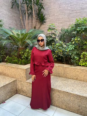 Elara Dress elegant full-length editorial look
